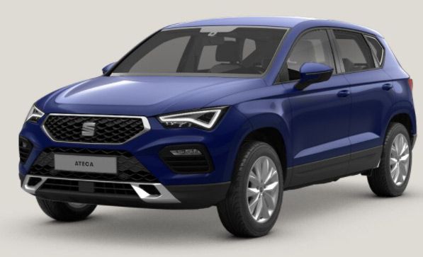 Gewerbe: Seat Ateca Style 2.0 TDI DSG Facelift mit 150 PS für 89€ mtl. netto