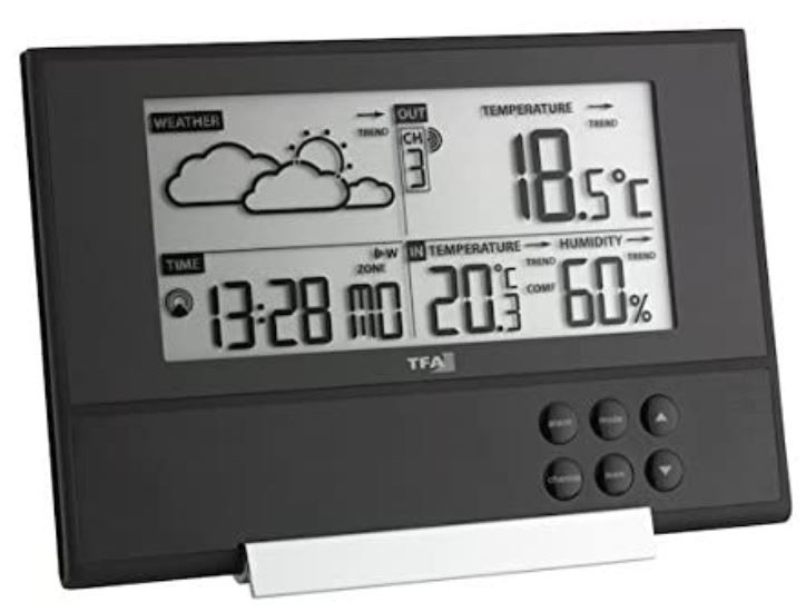 TFA Dostmann 35.1107 Pure Wetterstation für 24,99€ (statt 49€)