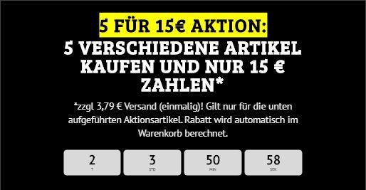 Bundelangebot   5 für 15€ Aktion beim DealClub + Versand