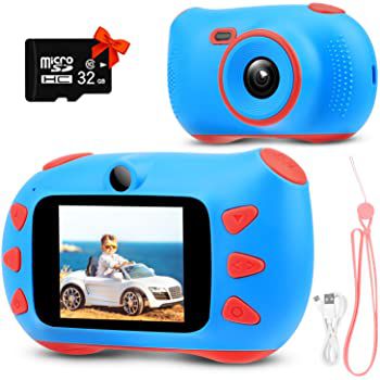 Rumia Digital Kinderkamera mit Display, 20 MP & 32GB Karte für 24,59€ (statt 41€)