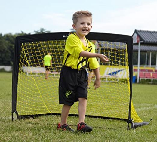 PodiuMax Doppelpack aufblasbare Spiel Fußballtore mit Zubehör für 37,79€ (statt 70€)