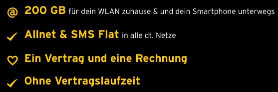 congstar X Flex: Telekom Allnet Flat mit 200GB LTE (50 Mbit/s) inkl. 2. Simkarte für 58,49€ mtl.   monatlich kündbar!