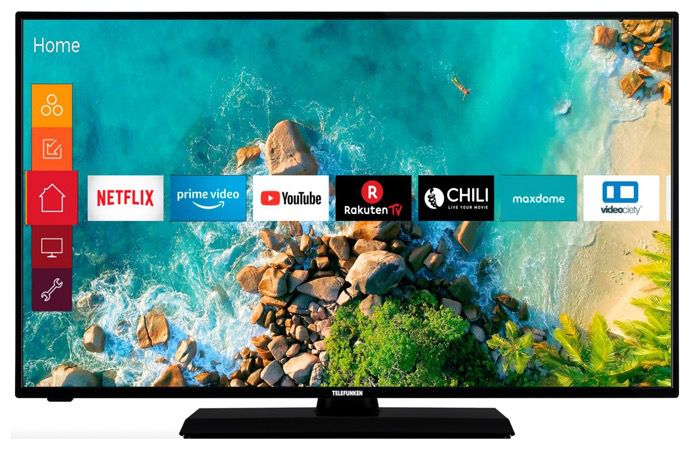 für Full Telefunken Fernseher 222€) D43F500M4CWI HD 176,40€ Zoll - 43 (statt