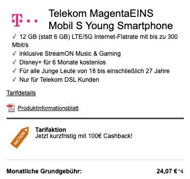 Knaller junge Leute + MagentaEins: Sony Xperia 5 II + Sony NC Kopfhörer für 29€ + Telekom Flat mit 12GB LTE für 29€ mtl.