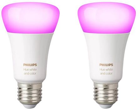 Schnell? 20% Rabatt auf Philips Hue + 10€ Gutschein ab 100€   z.B. 2x Hue White E27 Bluetooth Lampe ab 20,78€ (statt 30€)