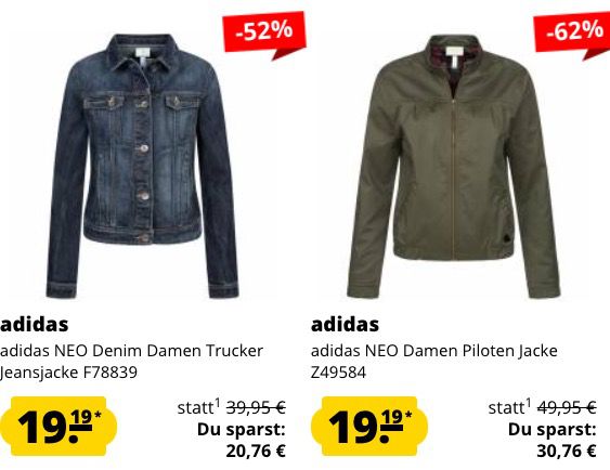 🔥 Knaller: adidas Damen Jacken für je nur 19,19€   z.B. Neo Sherpa Jacke (statt 33€)