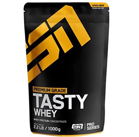 4kg ESN Tasty Whey Cookies and Cream für 37,10€ (statt 59€)