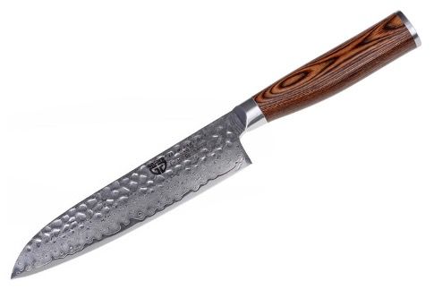 Gräwe Santoku Messer Hammerschlag aus 67lagigem Damaststahl für 59,99€ (statt 89€)