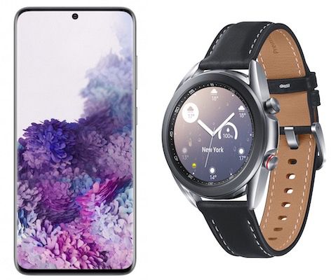 Samsung Galaxy S20 + Galaxy Watch 3 LTE für 99€ inkl. Vodafone Flat mit 18GB LTE oder o2 mit 40GB LTE für je 34,99€ mtl.