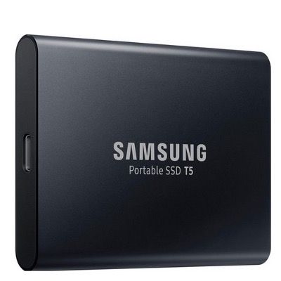 Samsung Portable SSD T5 mit 2TB in Schwarz für 139€ (statt 227€)