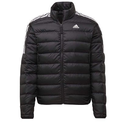 adidas Essentials Down Jacket in Schwarz/Weiß für 52,95€ (statt 63€)