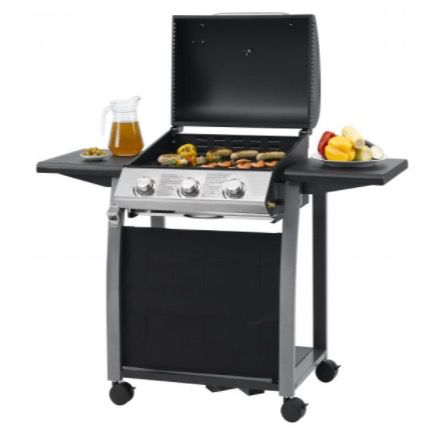 Abgelaufen! Tepro Clarksdale Gasgrill mit Piezo Zündung + 3 Brennern für 93,93€ (statt 180€)