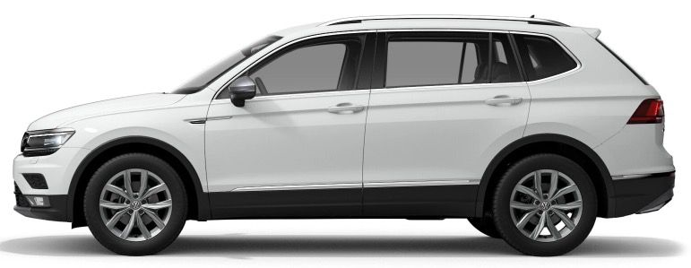 Gewerbe: VW Tiguan Allspace Highline mit 150PS für 125€ mtl. netto   LF 0.44