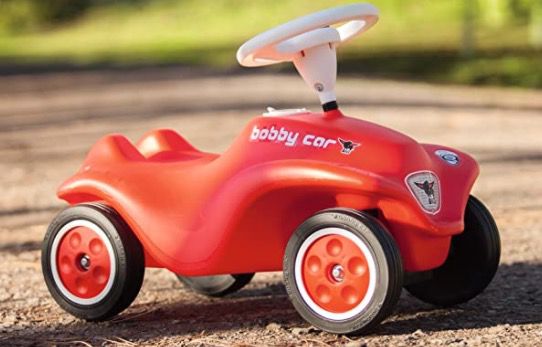 Big New Bobby Car in Hellblau für 31,99€ (statt 50€) oder in Rot für 34,99€ (statt 58€)   Prime