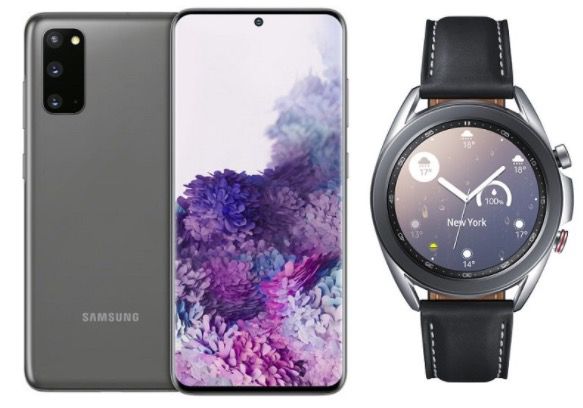 Samsung Galaxy S20 + Galaxy Watch 3 LTE für 129€ + o2 mit 40GB LTE für je 34,99€ mtl.