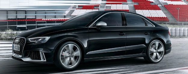 Gewerbe: Audi RS3 Limousine in Kyalamigrün mit 400PS (sofort verfügbar) für 399€ netto   LF 0,72