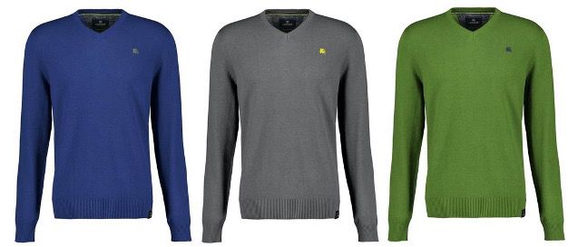 2x LERROS Strickpullover mit V Ausschnitt in vielen Farben für 47,99€ (statt 86€)