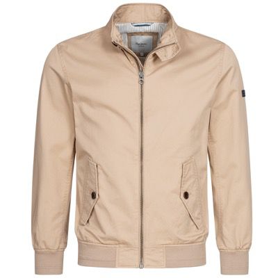 Pepe Jeans Century Harrington Twill Herren Jacke in Beige für 31,94€