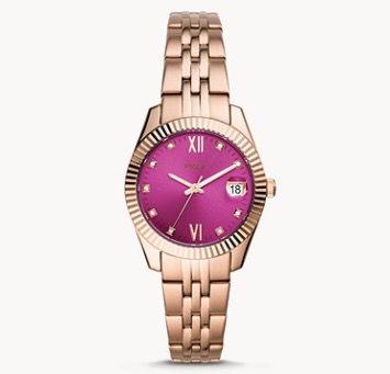 Fossil Scarlette Mini ES4900 Damenarmbanduhr für 38,70€ (statt 90€) + gratis Gravur