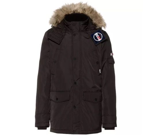 Tommy Hilfiger Herren Parka mit Fellimitat für 163,91€ (statt 200€)   Restgrößen