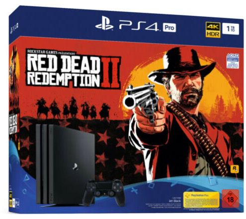 PlayStation 4 Pro 1TB + Red Dead Redemption 2 für 224,10€   Retourengeräte/Ausstellungsstücke