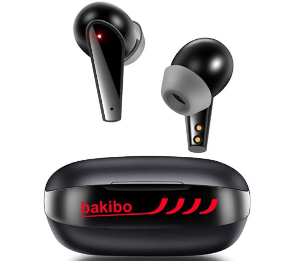 bakibo TWS In Ear Kopfhörer mit Ladeschale für 14,99€ (statt 24€)