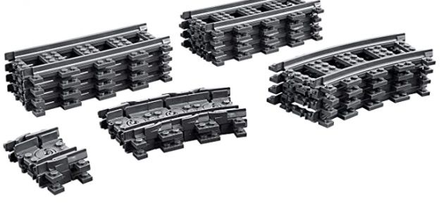 Lego City Schienen mit 20 Teilen für 12,99€ (statt 18€)
