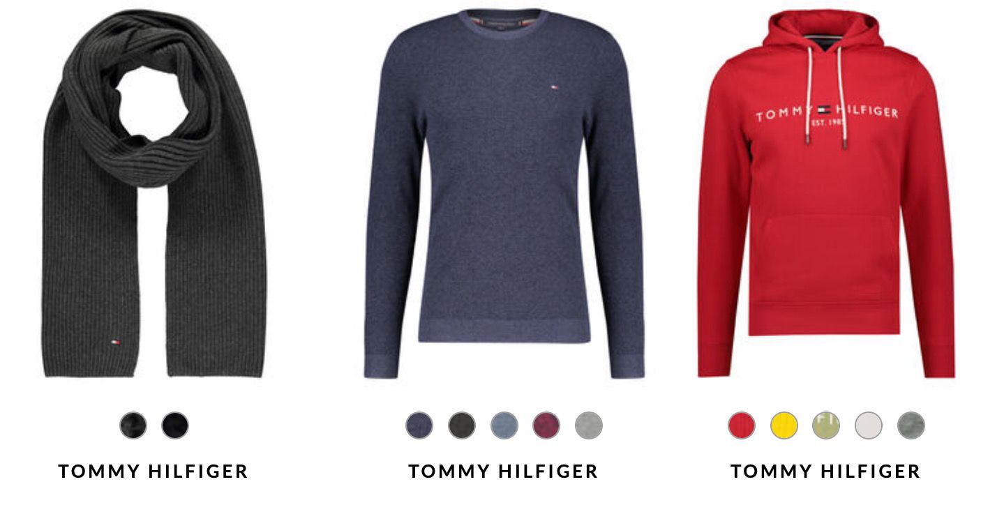 Engelhorn mit 15% auf Topmarken   z.B. Tommy Hilfiger Sweatshirt für 53€