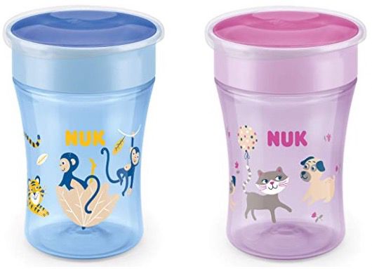 4er Pack NUK Magic Cup Trinklernbecher ab 22,26€ (statt 32€)