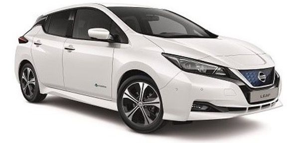 Privat & Gewerbe: Nissan Leaf ZE1 mit 150PS in Pearl White für 95€ mtl.   LF 0,41