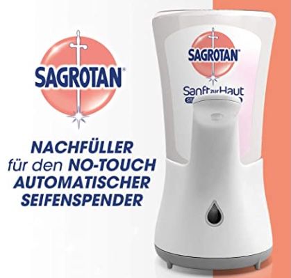 5er Pack Sagrotan No Touch Nachfüller Lotusblüte & Kamillenöl für 9,96€ (statt 12,45€)   Prime Sparabo