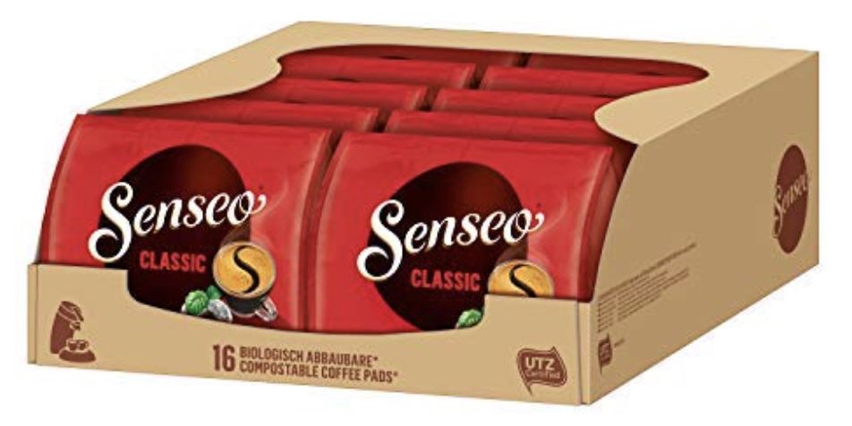 10x Senseo Classic (160 Pads) für 17,90€ (statt 30€)