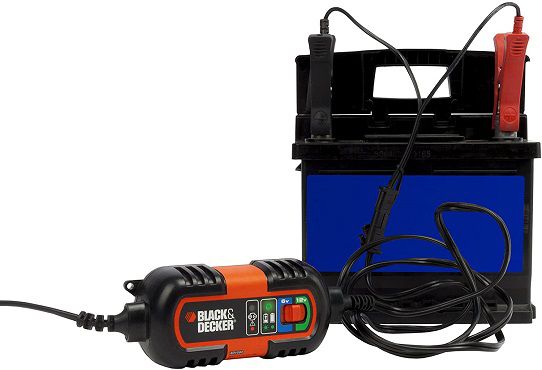 Black & Decker Erhaltungs Batterieladegerät BDV090 mit 6/12 Volt für 14,99€ (statt 27€)