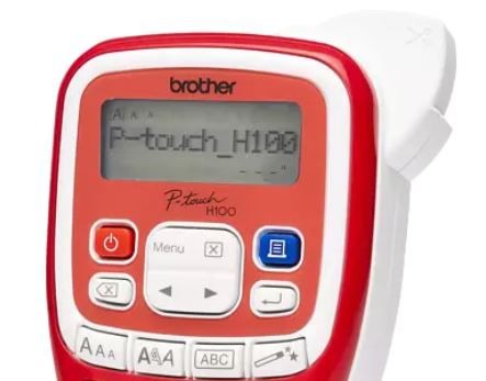 Brother P touch PT H100 Beschriftungsgerät in Rot ab 17€ (statt 25€)