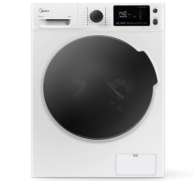 MIDEA W 7.940 iN   Inverter Waschmaschine 9kg für 328€ (statt 429€)