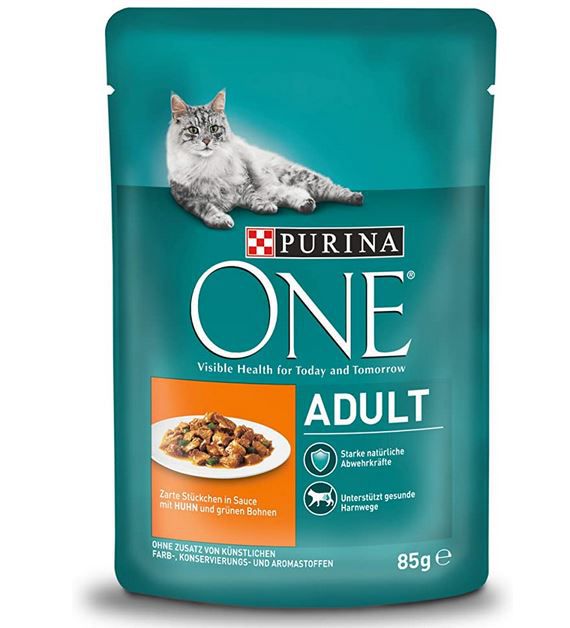 4 für 3 Haustier Aktion bei Amazon – z.B. PURINA ONE Adult Katzenfutter 4er/24er Pack für 26,37€ (statt 52€)