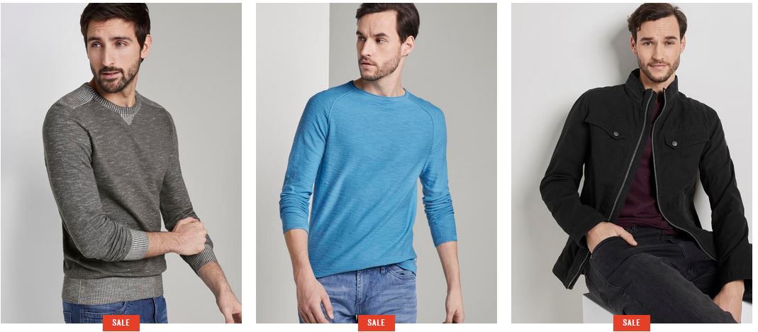 Tom Tailor Weekend Sale Mit Bis 50 Rabatt 20 Extra Rabatt Kein Mbw
