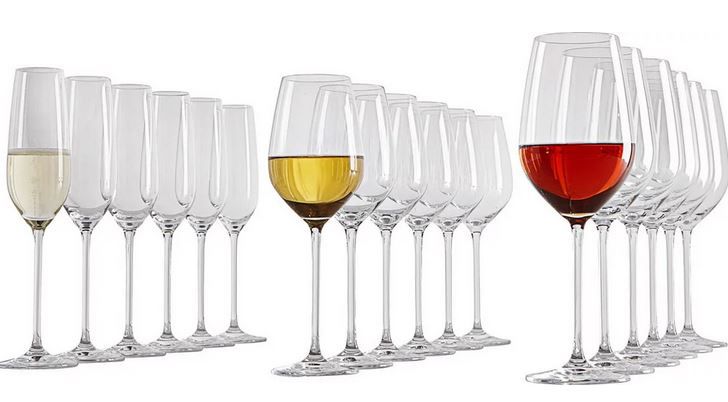 Schott Zwiesel 18 teiliges Win & Sekt Kristallglas Set ab ~25€ (statt 39€)