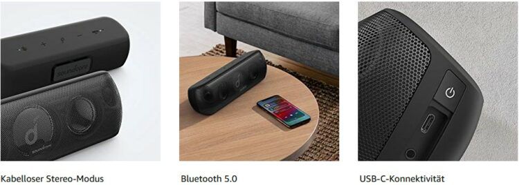 Soundcore Motion+ Bluetooth Lautsprecher mit Hi Res 30W für 79,99€ (statt 100€)
