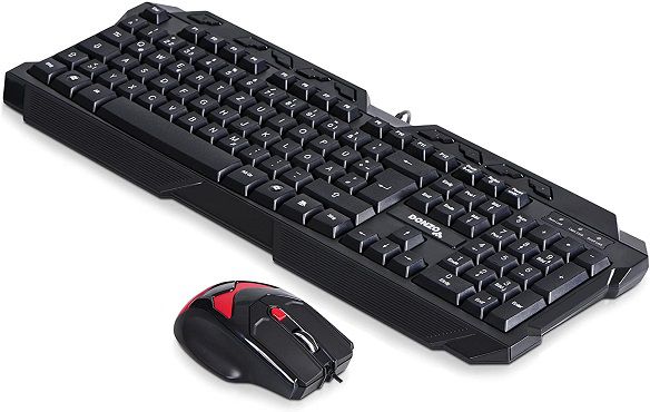 DONZO SI 8059 Gaming Tastatur mit  Maus für 22€ (statt 40€) + ein gratis Bundle