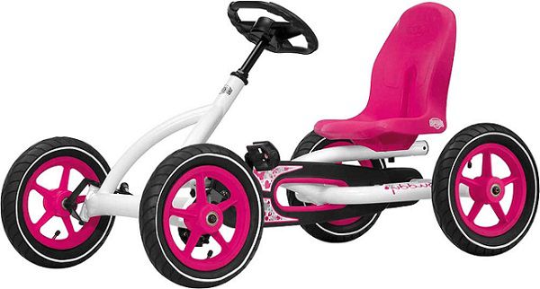 BERG Pedal Go Kart Buddy Pink weiß Sondermodell für 224,99€ (statt 293€)