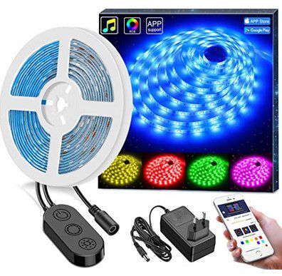 5m MINGER RGB LED Streifen mit App Steuerung für 17,99€ (statt 24€)   Prime