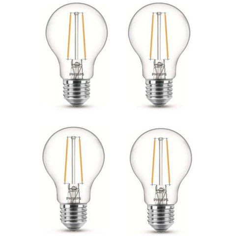 8x Philips LED E27 Vintage Leuchtmittel mit je 1,5W in Warmweiß für 9,98€ (statt 37€)