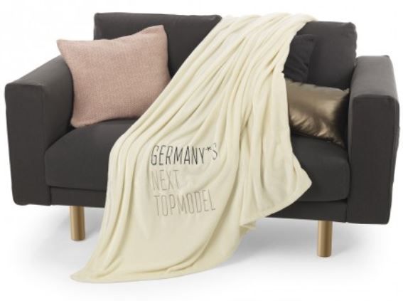 Top! GNTM Kuscheldecke 150×200 cm für 13,98€ (statt 25€)