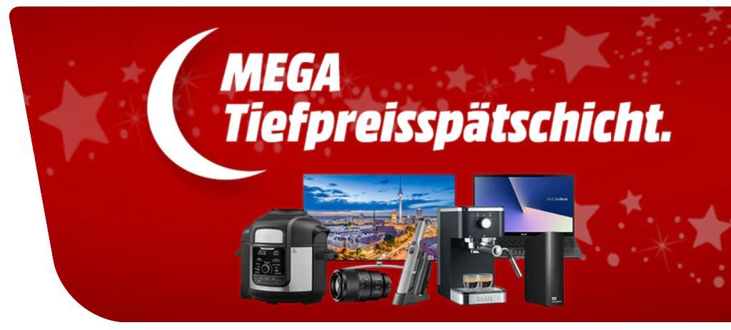 Media Markt Mega Tiefpreisspätschicht   z.B. SENNHEISER GSP 550 Over ear Headset für 148€ (statt 209€)