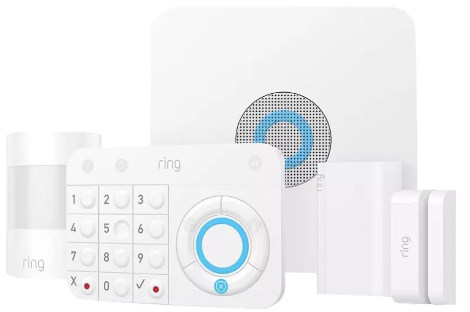 Media Markt Tiefpreiscouch: z.B. RING Security Kit 5 teiliges Alarmsystem für 183,98€ (statt 288€)