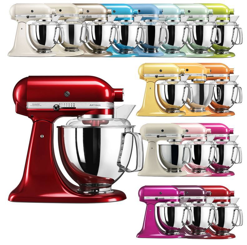 KitchenAid 5KSM175PS Gusseisen Küchenmaschine viele Farben für 345,38€ (statt neu 486€)   unbenutzte B Ware