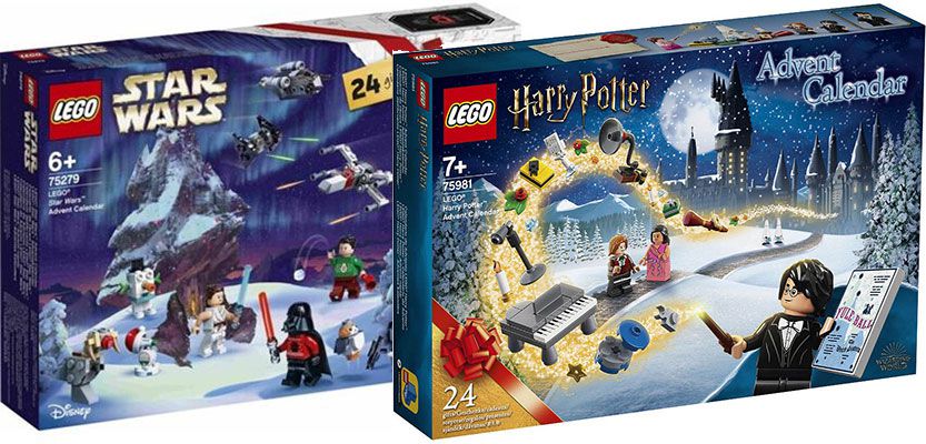 Verschiedene LEGO Adventskalender   Harry Potter, Star Wars & Friends ab 19,99€   Prime