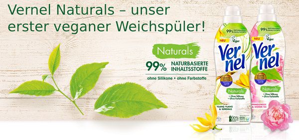 Vernel Naturals Weichspüler kostenlos ausprobieren