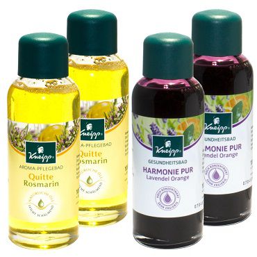 Kneipp 4tlg. Set Aroma Pflegebad Gesundheitsbad Harmonie Pur für 7,77€ (statt 20€)